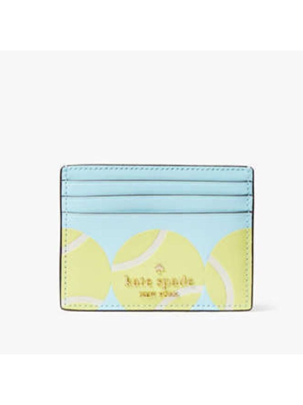 ♠️♠️ Kate Spade Grand Slam Tennis Small Slim Card Holder NWT